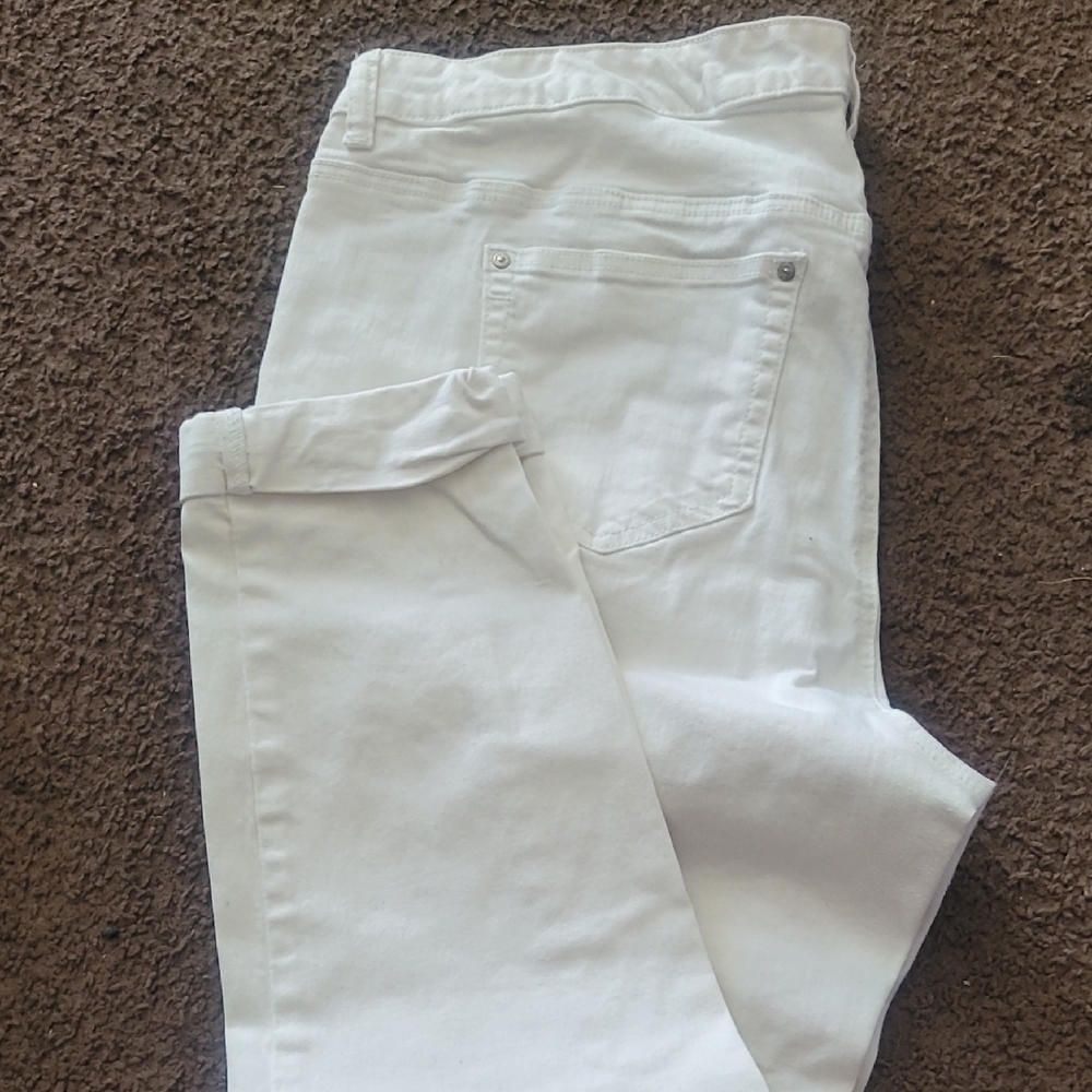 White Denim Jeans